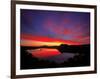 Lake Mashu in Dawn-null-Framed Photographic Print