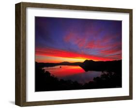 Lake Mashu in Dawn-null-Framed Photographic Print