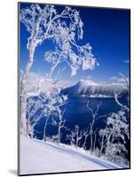 Lake Mashu in Winter-null-Mounted Photographic Print