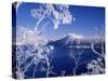 Lake Mashu-null-Stretched Canvas