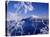 Lake Mashu-null-Stretched Canvas