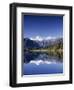 Lake Matheson and Mt.Cook, South Island, New Zealand-Steve Vidler-Framed Photographic Print