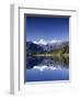 Lake Matheson and Mt.Cook, South Island, New Zealand-Steve Vidler-Framed Photographic Print