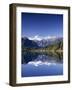 Lake Matheson and Mt.Cook, South Island, New Zealand-Steve Vidler-Framed Photographic Print