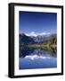 Lake Matheson and Mt.Cook, South Island, New Zealand-Steve Vidler-Framed Photographic Print