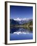 Lake Matheson and Mt.Cook, South Island, New Zealand-Steve Vidler-Framed Photographic Print