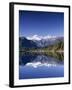 Lake Matheson and Mt.Cook, South Island, New Zealand-Steve Vidler-Framed Photographic Print