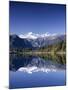 Lake Matheson and Mt.Cook, South Island, New Zealand-Steve Vidler-Mounted Photographic Print