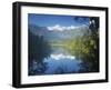 Lake Matheson, Mount Tasman and Mount Cook, Westland Tai Poutini National Park, New Zealand-Jochen Schlenker-Framed Photographic Print