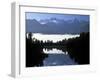 Lake Matheson, Mt. Cook, New Zealand-Peter Adams-Framed Photographic Print