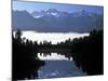 Lake Matheson, Mt. Cook, New Zealand-Peter Adams-Mounted Photographic Print