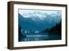 Lake Matheson South Island-null-Framed Art Print