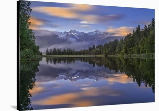 Lake Matheson-Hua Zhu-Stretched Canvas