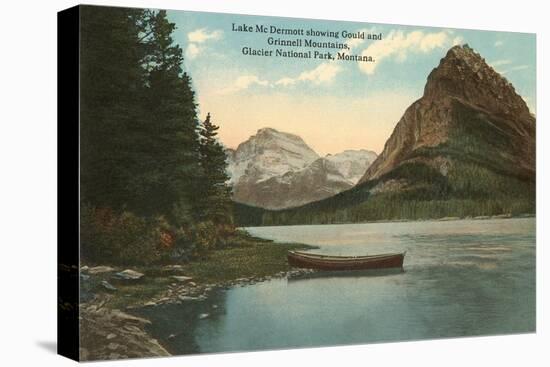 Lake McDermott, Glacier National Park, Montana-null-Stretched Canvas