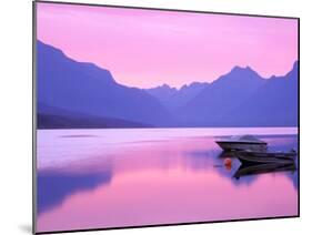 Lake McDonald at Dawn, Glacier National Park, Montana, USA-Jamie & Judy Wild-Mounted Premium Photographic Print