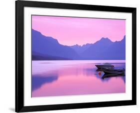 Lake McDonald at Dawn, Glacier National Park, Montana, USA-Jamie & Judy Wild-Framed Photographic Print