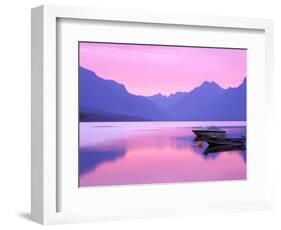 Lake McDonald at Dawn, Glacier National Park, Montana, USA-Jamie & Judy Wild-Framed Photographic Print