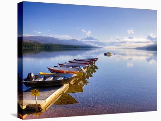 Lake Mcdonald, Glacier National Park, Montana, USA-Jamie & Judy Wild-Stretched Canvas