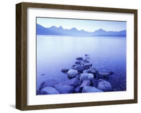 Lake Mcdonald, Glacier National Park, Montana-Walter Bibikow-Framed Premium Photographic Print