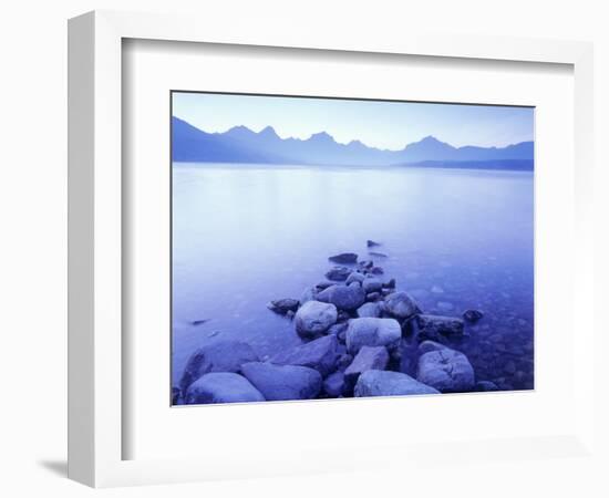 Lake Mcdonald, Glacier National Park, Montana-Walter Bibikow-Framed Photographic Print