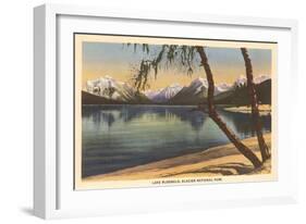 Lake McDonald, Glacier Park, Montana-null-Framed Art Print