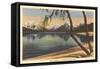 Lake McDonald, Glacier Park, Montana-null-Framed Stretched Canvas