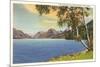 Lake McDonald, Glacier Park, Montana-null-Mounted Art Print