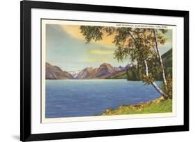 Lake McDonald, Glacier Park, Montana-null-Framed Premium Giclee Print