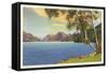 Lake McDonald, Glacier Park, Montana-null-Framed Stretched Canvas