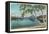 Lake Mcdonald, Glacier Park, Montana-null-Framed Stretched Canvas