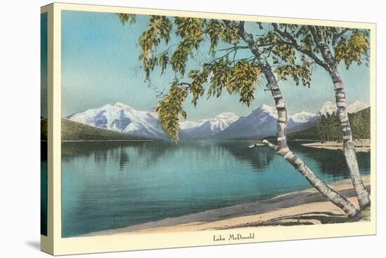 Lake Mcdonald, Glacier Park, Montana-null-Stretched Canvas