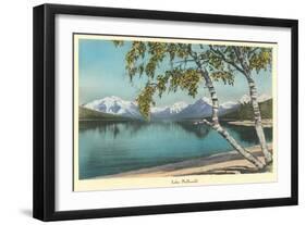 Lake Mcdonald, Glacier Park, Montana-null-Framed Art Print