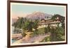 Lake McDonald Hotel, Glacier Park, Montana-null-Framed Art Print