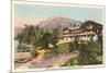 Lake McDonald Hotel, Glacier Park, Montana-null-Mounted Premium Giclee Print