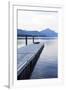 Lake McDonald Pier-Lance Kuehne-Framed Photographic Print