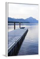 Lake McDonald Pier-Lance Kuehne-Framed Photographic Print