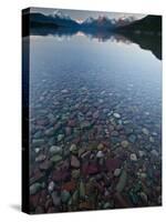 Lake Mcdonald Sunset-Steven Gnam-Stretched Canvas