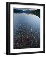Lake Mcdonald Sunset-Steven Gnam-Framed Photographic Print
