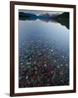 Lake Mcdonald Sunset-Steven Gnam-Framed Photographic Print