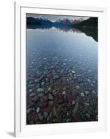 Lake Mcdonald Sunset-Steven Gnam-Framed Photographic Print