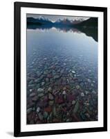 Lake Mcdonald Sunset-Steven Gnam-Framed Photographic Print