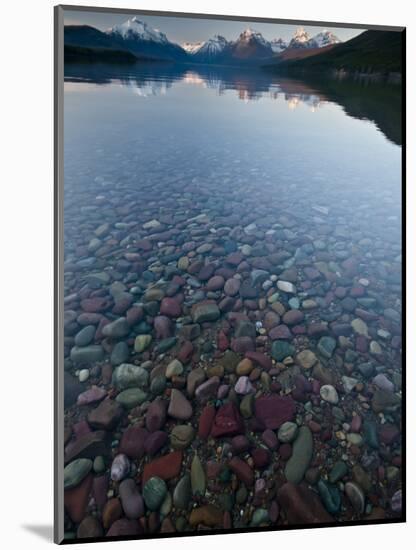 Lake Mcdonald Sunset-Steven Gnam-Mounted Photographic Print