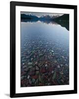 Lake Mcdonald Sunset-Steven Gnam-Framed Photographic Print