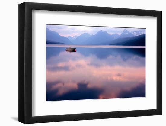 Lake Mcdonald-Yao Li Photography-Framed Photographic Print