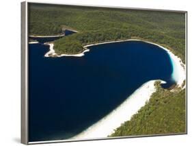 Lake McKenzie, Fraser Island, Queensland, Australia-David Wall-Framed Photographic Print