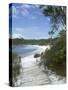 Lake Mckenzie, Fraser Island, Unesco World Heritage Site, Queensland, Australia-Sheila Terry-Stretched Canvas