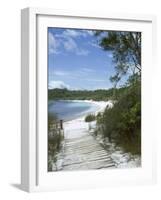 Lake Mckenzie, Fraser Island, Unesco World Heritage Site, Queensland, Australia-Sheila Terry-Framed Photographic Print