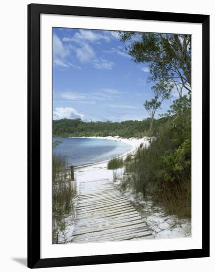 Lake Mckenzie, Fraser Island, Unesco World Heritage Site, Queensland, Australia-Sheila Terry-Framed Photographic Print