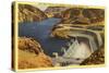 Lake Mead and Hoover Dam-null-Stretched Canvas