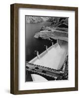 Lake Mead Flowing over Boulder Dam-Philip Gendreau-Framed Photographic Print